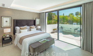 Villa contemporaine de luxe à vendre avec vue panoramique sur la mer et la montagne La Concha, sur la Golden Mile de Marbella 41304 
