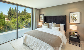 Villa contemporaine de luxe à vendre avec vue panoramique sur la mer et la montagne La Concha, sur la Golden Mile de Marbella 41306 