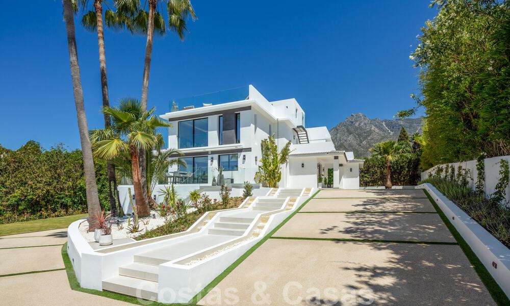 Villa contemporaine de luxe à vendre avec vue panoramique sur la mer et la montagne La Concha, sur la Golden Mile de Marbella 41313