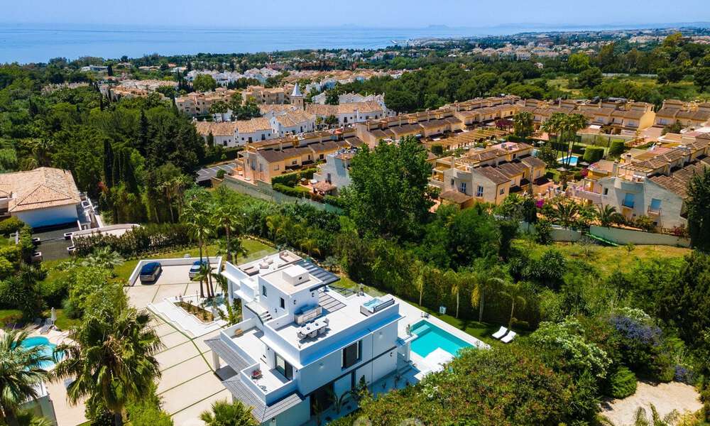 Villa contemporaine de luxe à vendre avec vue panoramique sur la mer et la montagne La Concha, sur la Golden Mile de Marbella 41319