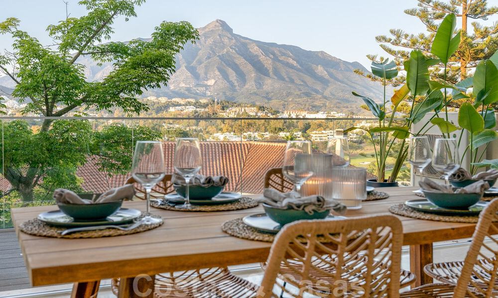 Appartement moderne et rénové à vendre avec une grande terrasse à Nueva Andalucia, Marbella 41349