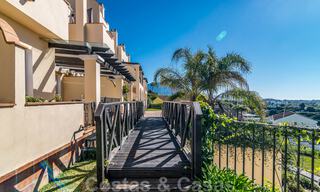 Luxueux penthouse en duplex à vendre avec vue panoramique sur la mer à Benahavis – Marbella 41435 