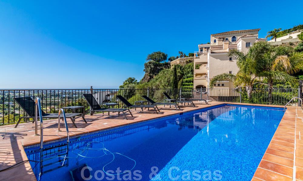 Luxueux penthouse en duplex à vendre avec vue panoramique sur la mer à Benahavis – Marbella 41438