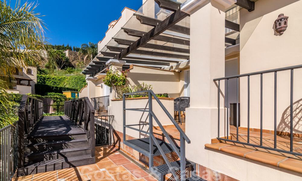 Luxueux penthouse en duplex à vendre avec vue panoramique sur la mer à Benahavis – Marbella 41441