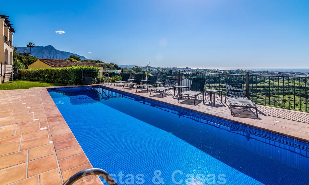 Luxueux penthouse en duplex à vendre avec vue panoramique sur la mer à Benahavis – Marbella 41442