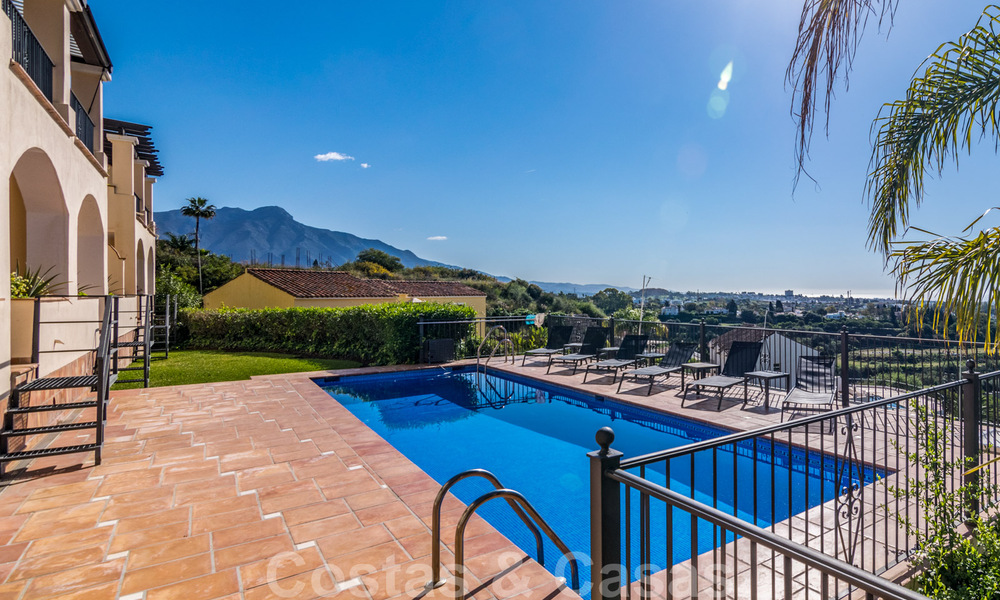 Luxueux penthouse en duplex à vendre avec vue panoramique sur la mer à Benahavis – Marbella 41445