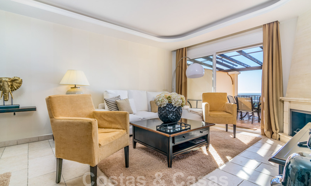 Luxueux penthouse en duplex à vendre avec vue panoramique sur la mer à Benahavis – Marbella 41454
