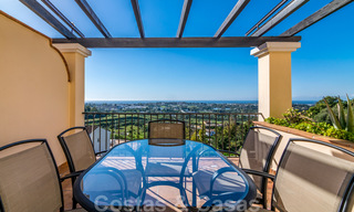 Luxueux penthouse en duplex à vendre avec vue panoramique sur la mer à Benahavis – Marbella 41463 