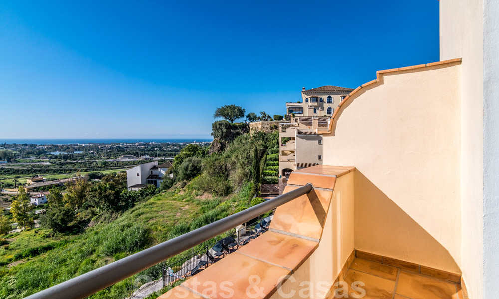 Luxueux penthouse en duplex à vendre avec vue panoramique sur la mer à Benahavis – Marbella 41478