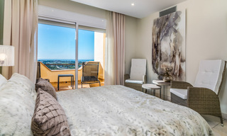 Luxueux penthouse en duplex à vendre avec vue panoramique sur la mer à Benahavis – Marbella 41481 