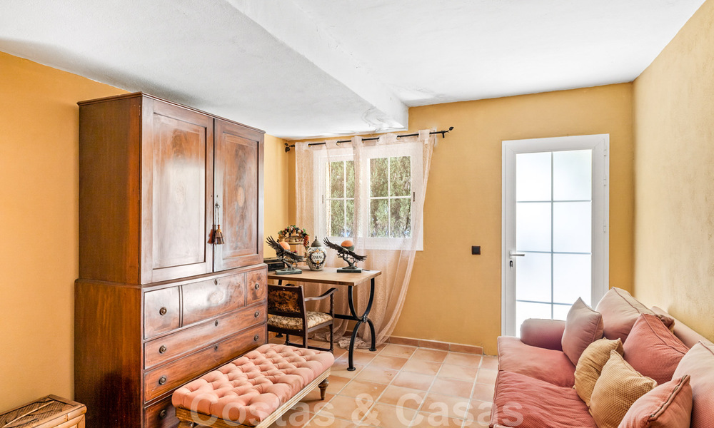 Vente d'une villa espagnole de luxe, avec vue sur la campagne et la mer, à Marbella - Benahavis 41528