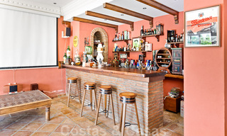 Vente d'une villa espagnole de luxe, avec vue sur la campagne et la mer, à Marbella - Benahavis 41530 