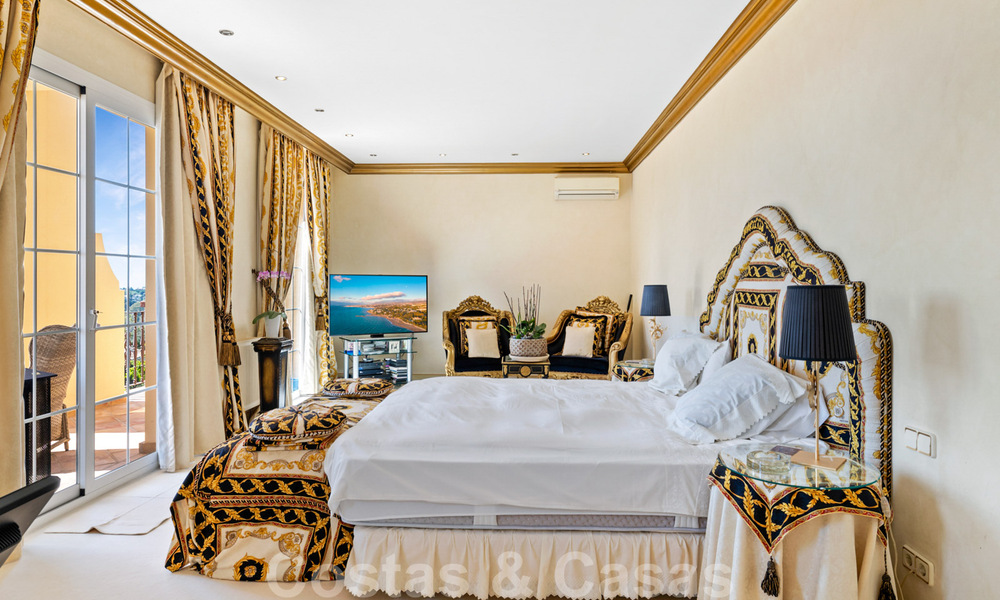 Vente d'une villa espagnole de luxe, avec vue sur la campagne et la mer, à Marbella - Benahavis 41533