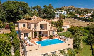 Vente d'une villa espagnole de luxe, avec vue sur la campagne et la mer, à Marbella - Benahavis 41567 