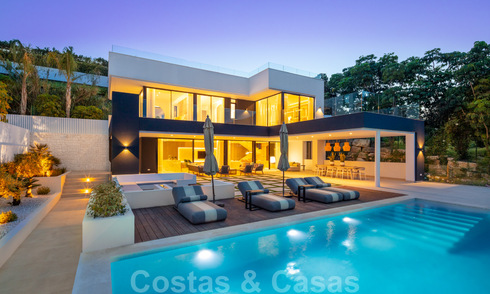 Luxueuse villa de style LA à vendre, avec vue imprenable sur La Concha, à Nueva Andalucia - Marbella 41708