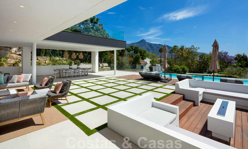 Luxueuse villa de style LA à vendre, avec vue imprenable sur La Concha, à Nueva Andalucia - Marbella 41722