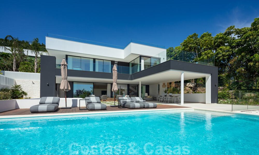 Luxueuse villa de style LA à vendre, avec vue imprenable sur La Concha, à Nueva Andalucia - Marbella 41723