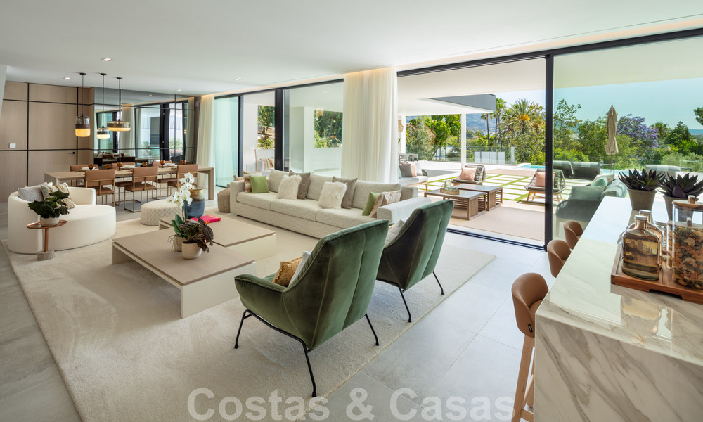 Luxueuse villa de style LA à vendre, avec vue imprenable sur La Concha, à Nueva Andalucia - Marbella 41725