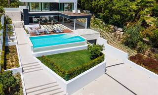Luxueuse villa de style LA à vendre, avec vue imprenable sur La Concha, à Nueva Andalucia - Marbella 41734 