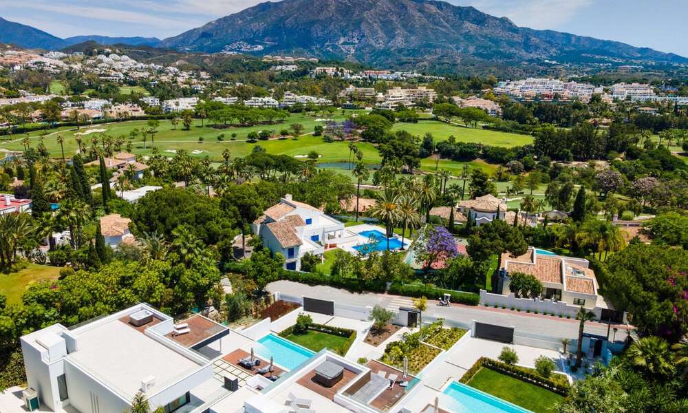 Luxueuse villa de style LA à vendre, avec vue imprenable sur La Concha, à Nueva Andalucia - Marbella 41737
