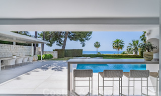 Magnifique villa à vendre, rénovée dans un style luxueux et moderne, sur le Golden Mile à Marbella 41690 