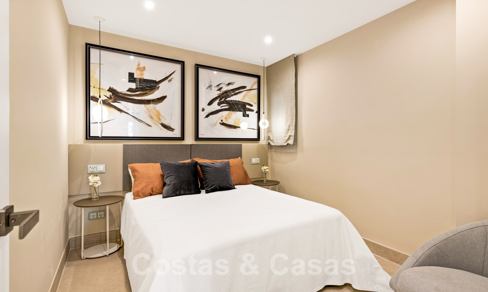 Prêt à emménager, appartement de luxe à vendre, dans un complexe de plage sur le New Golden Mile entre Marbella et Estepona 41889