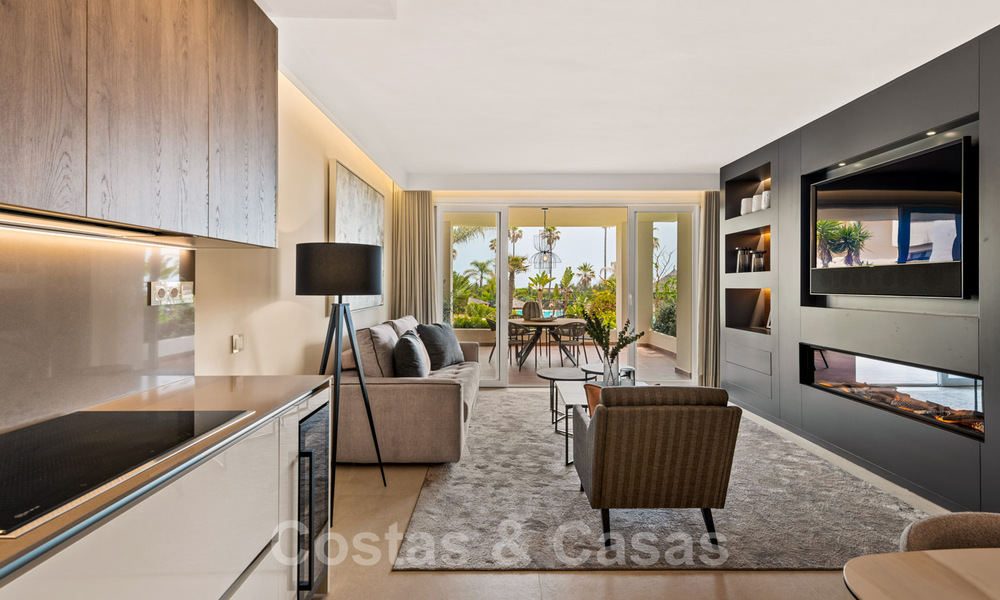 Prêt à emménager, appartement de luxe à vendre, dans un complexe de plage sur le New Golden Mile entre Marbella et Estepona 41893