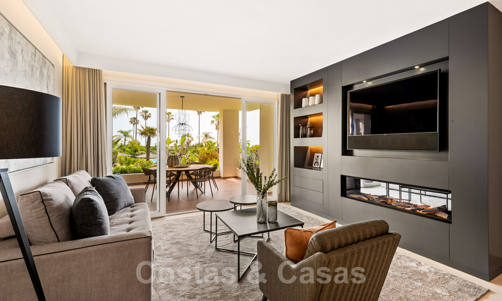 Prêt à emménager, appartement de luxe à vendre, dans un complexe de plage sur le New Golden Mile entre Marbella et Estepona 41894
