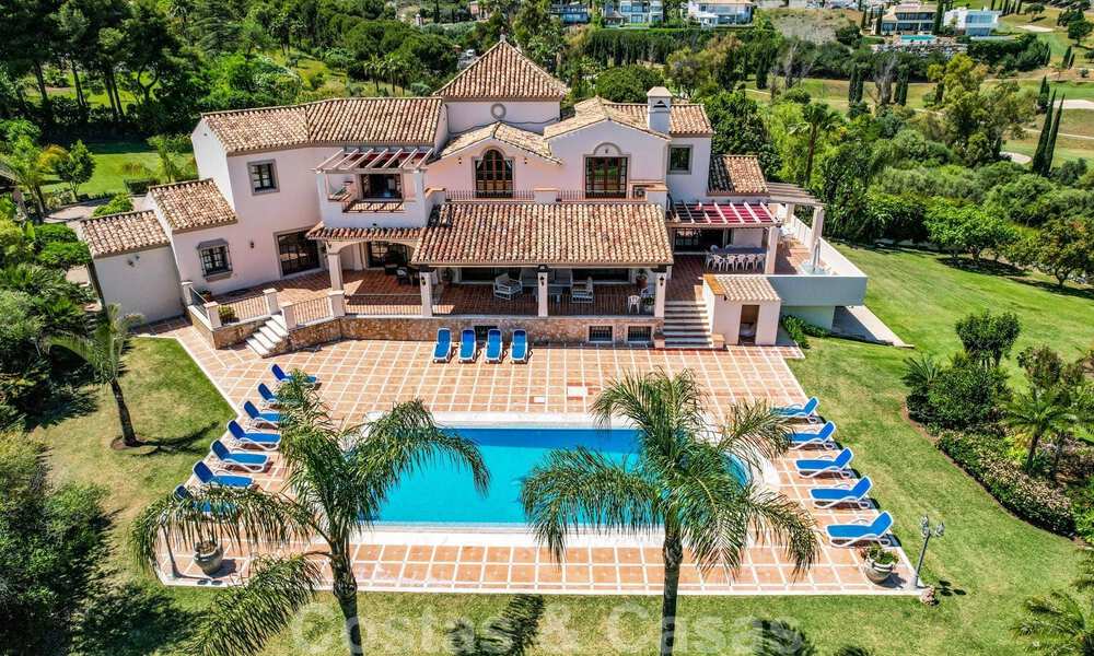Villa traditionnelle espagnole de luxe à vendre à Benahavis - Marbella 41857
