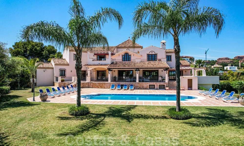 Villa traditionnelle espagnole de luxe à vendre à Benahavis - Marbella 41884
