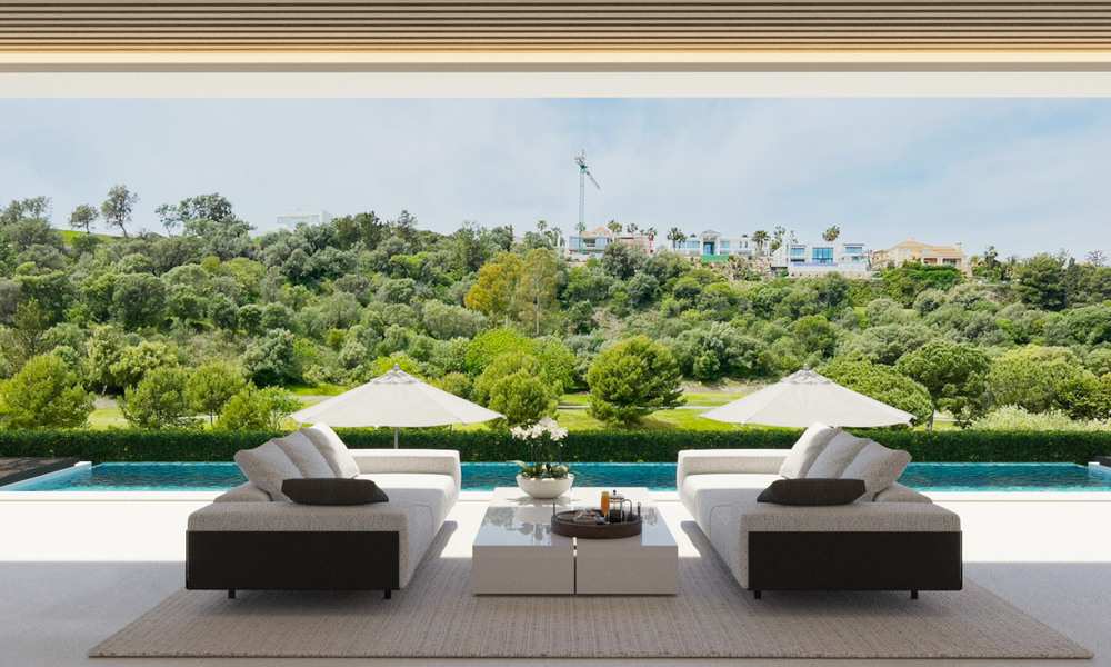 Nouvelle villa de luxe avec vue sur le golf à vendre à Benahavis - Marbella 41757