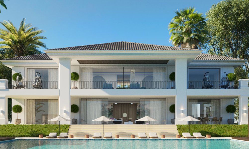 Nouvelle villa de luxe avec vue sur le golf à vendre à Benahavis - Marbella 41758