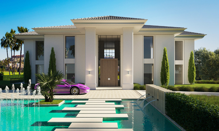 Nouvelle villa de luxe avec vue sur le golf à vendre à Benahavis - Marbella 41760