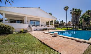 Charmante villa à vendre sur un grand terrain avec vue sur la mer dans un quartier calme à proximité du centre de Marbella 41788 