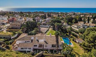 Charmante villa à vendre sur un grand terrain avec vue sur la mer dans un quartier calme à proximité du centre de Marbella 41795 