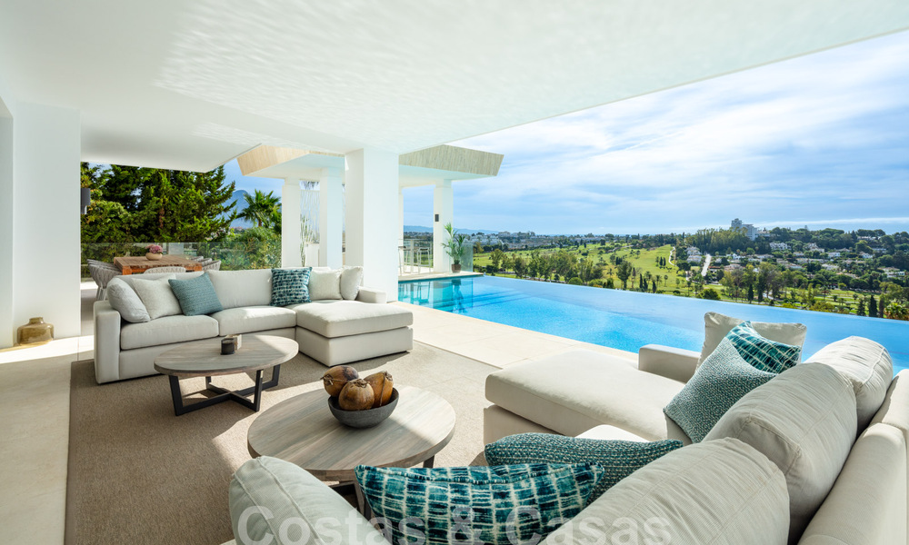 Villa moderne à vendre avec vue panoramique sur la mer à Marbella - Benahavis 58753