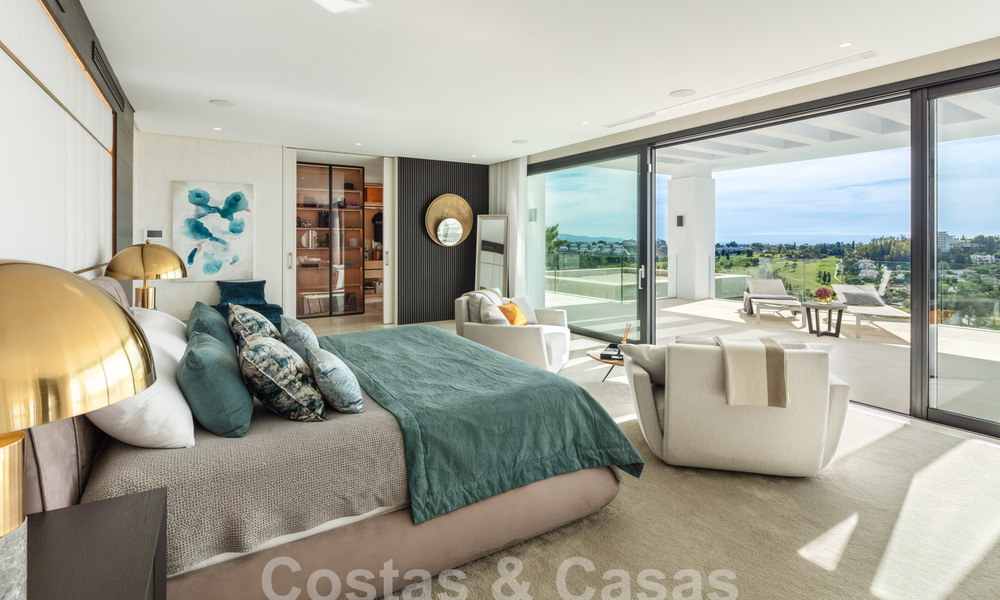 Villa moderne à vendre avec vue panoramique sur la mer à Marbella - Benahavis 58757