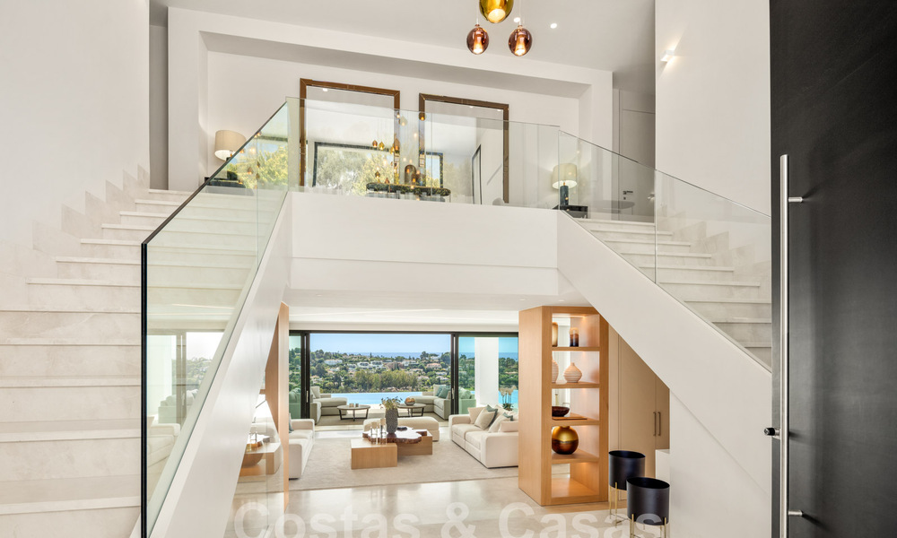 Villa moderne à vendre avec vue panoramique sur la mer à Marbella - Benahavis 58760