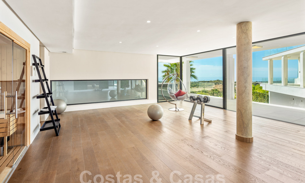 Villa moderne à vendre avec vue panoramique sur la mer à Marbella - Benahavis 58768