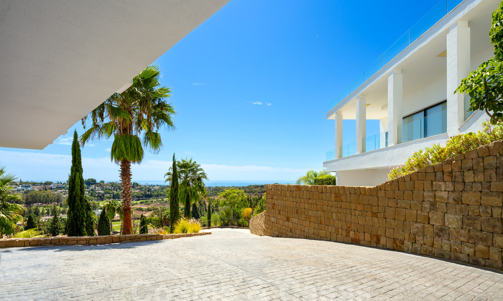 Villa moderne à vendre avec vue panoramique sur la mer à Marbella - Benahavis 58776