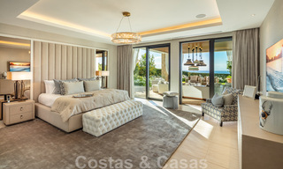 Villa de luxe contemporaine et moderne à vendre dans un style de resort avec vue panoramique sur la mer à Cascada de Camojan à Marbella 42084 
