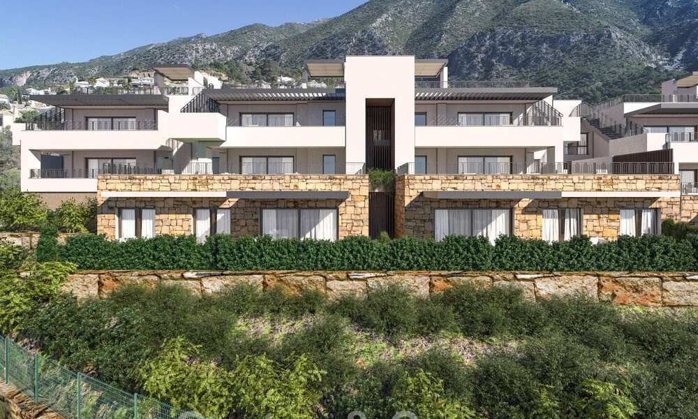 Nouveaux appartements de luxe à vendre, avec vue imprenable sur le lac, les montagnes et la côte vers Gibraltar, situés dans le paisible Istán, Costa del Sol 42600