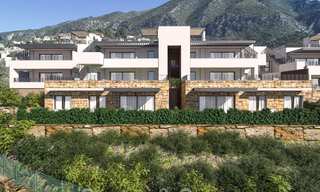 Nouveaux appartements de luxe à vendre, avec vue imprenable sur le lac, les montagnes et la côte vers Gibraltar, situés dans le paisible Istán, Costa del Sol 42600 