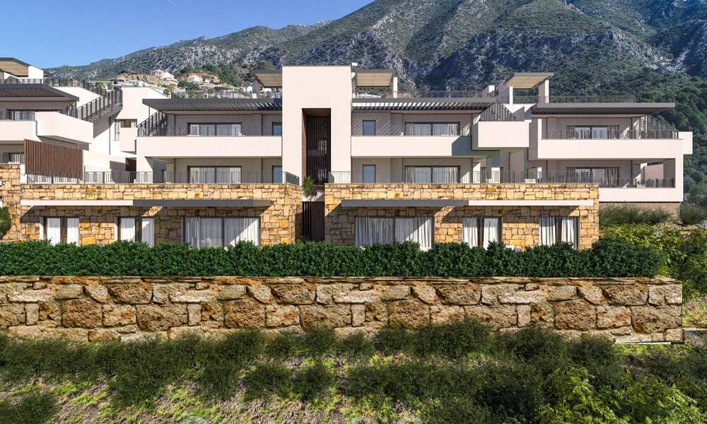 Nouveaux appartements de luxe à vendre, avec vue imprenable sur le lac, les montagnes et la côte vers Gibraltar, situés dans le paisible Istán, Costa del Sol 42601