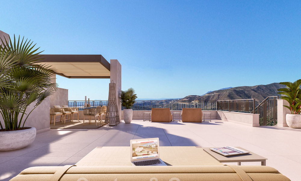 Nouveaux appartements de luxe à vendre, avec vue imprenable sur le lac, les montagnes et la côte vers Gibraltar, situés dans le paisible Istán, Costa del Sol 42608