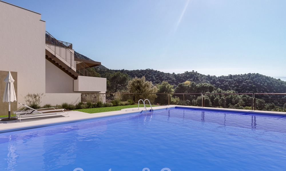 Nouveaux appartements de luxe à vendre, avec vue imprenable sur le lac, les montagnes et la côte vers Gibraltar, situés dans le paisible Istán, Costa del Sol 42609