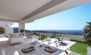Nouveaux appartements de luxe à vendre, avec vue imprenable sur le lac, les montagnes et la côte vers Gibraltar, situés dans le paisible Istán, Costa del Sol 42610 