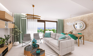 Nouveaux appartements de luxe à vendre, avec vue imprenable sur le lac, les montagnes et la côte vers Gibraltar, situés dans le paisible Istán, Costa del Sol 42611 