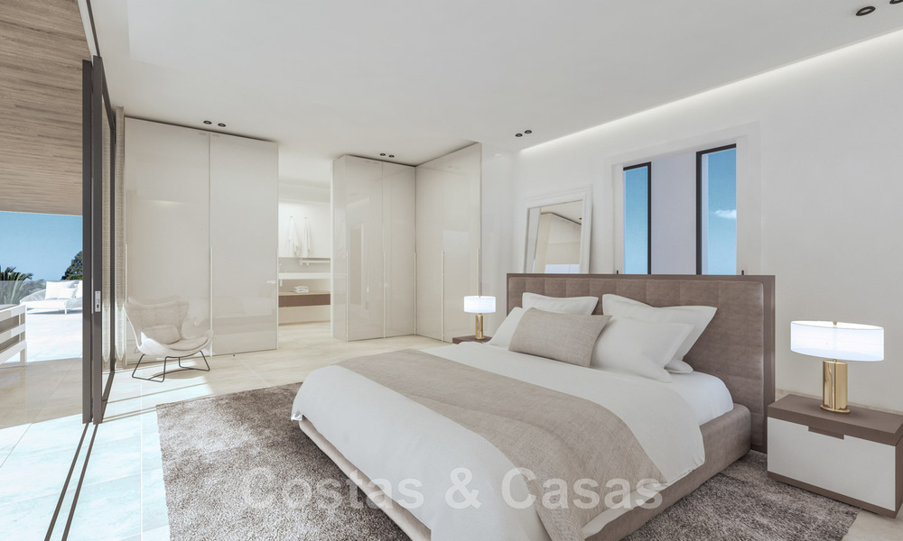 Villa de luxe moderniste à vendre à distance de marche de la plage de Guadalmina Baja, Marbella 42590