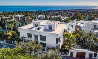 Spectaculaire penthouse moderne à vendre avec vue imprenable sur la mer dans le quartier très recherché de Sierra Blanca, sur la Golden Mile de Marbella 42666 